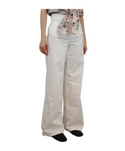 Iblues Belt Loops Slacks In Gray