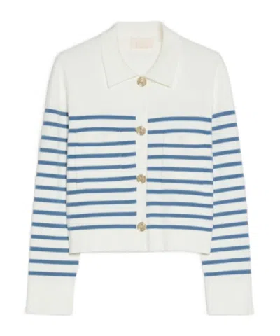 Iblues Boxy Cardigan In White