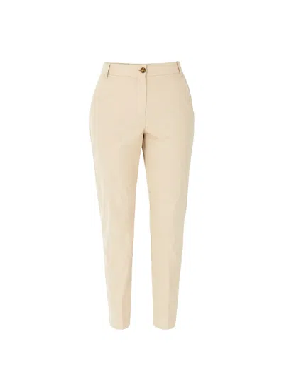 Iblues Button Trousers In White