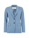 Iblues Buttoned Blazer In Blue