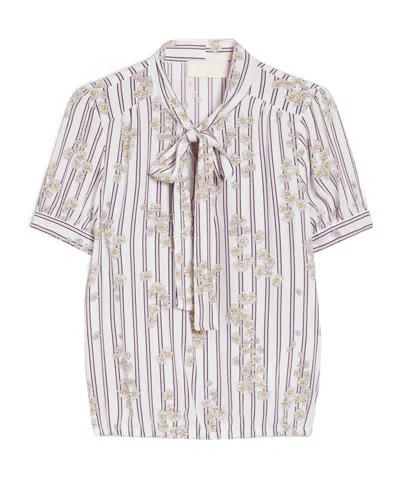 Iblues Calico Shirt In White