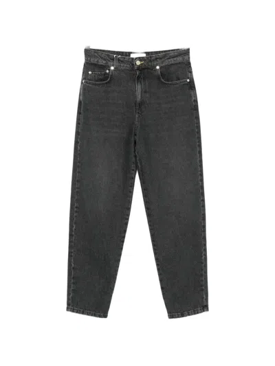 Iblues Clare Straight-leg Jeans In Black