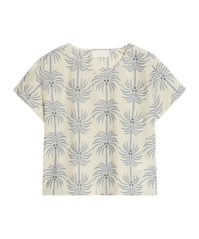 Iblues Embroidered Blouse In White