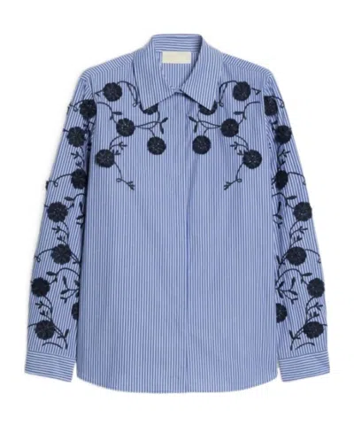 Iblues Embroidered Shirt In Blue