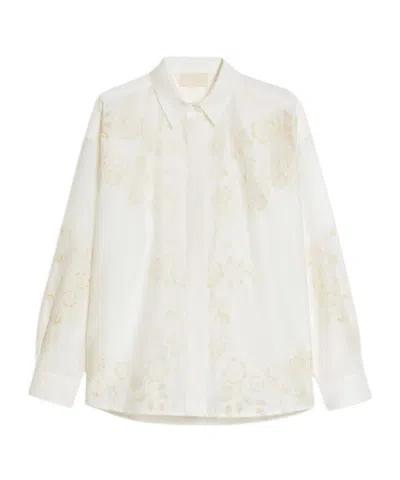 Iblues Embroidered Shirt In White