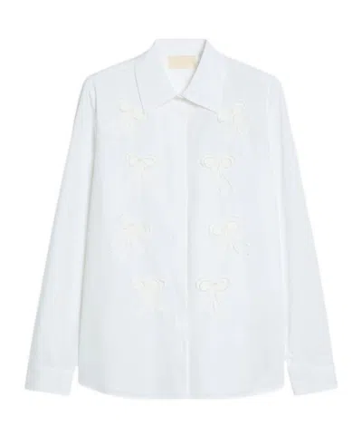 Iblues Embroidered Shirt In White