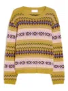 Iblues Fair Isle-pattern Crew-neck Sweater In Multi