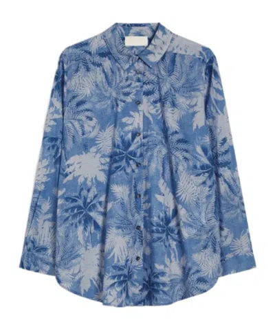 Iblues Figure-skimming Shirt In Indigo
