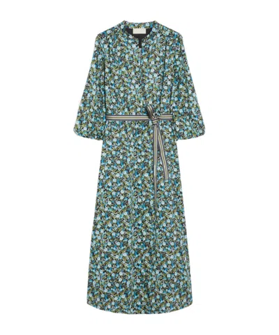 Iblues Flared Dress In Blue