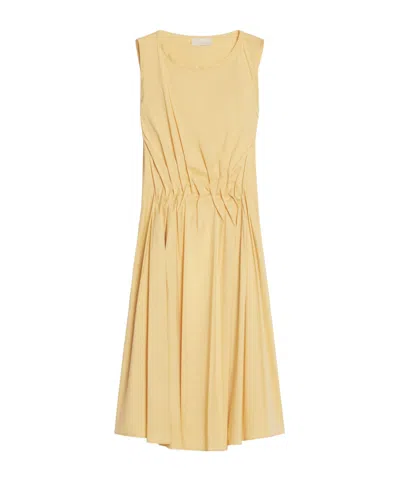 Iblues Flared Dress In Gold