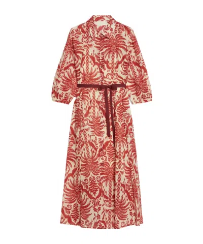 Iblues Flared, Figure-skimming Dress In Multi