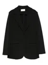 Iblues Gufo Notched-lapel Blazer In Black