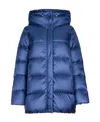 Iblues Hooded Cotton Suit In Blue
