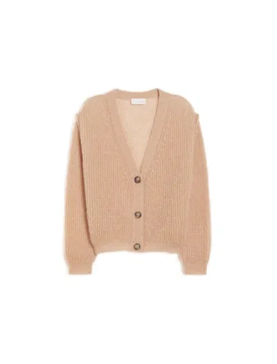 Iblues I Blues Emanuel Cardigan Camel In Brown