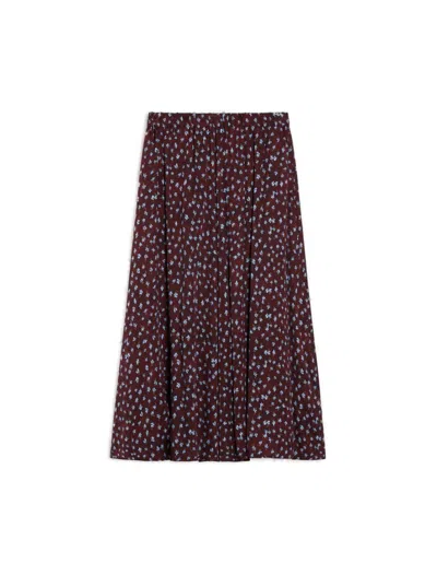 Iblues I Blues Gleba Skirt Brown In Multi