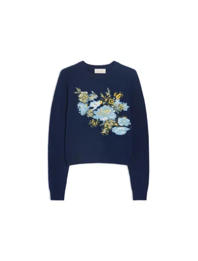 IBLUES I BLUES LIUTAIO SWEATER NAVY