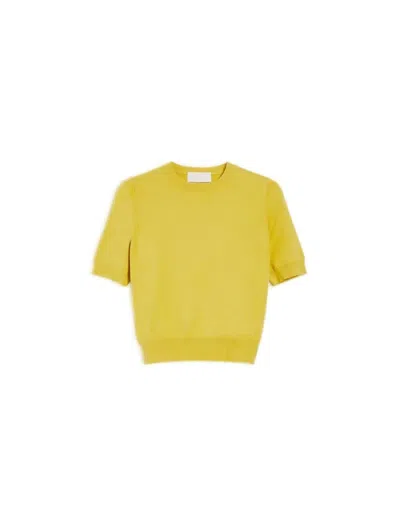 Iblues I Blues Raso Sweater Green In Yellow