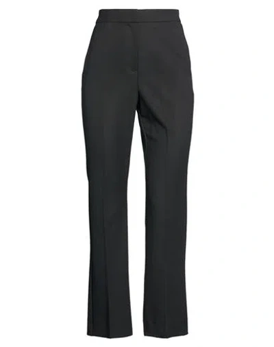 Iblues I Blues Woman Pants Black Size 2 Polyester, Viscose, Elastane