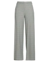 Iblues I Blues Woman Pants Cream Size 10 Polyester, Viscose, Elastane In Gray
