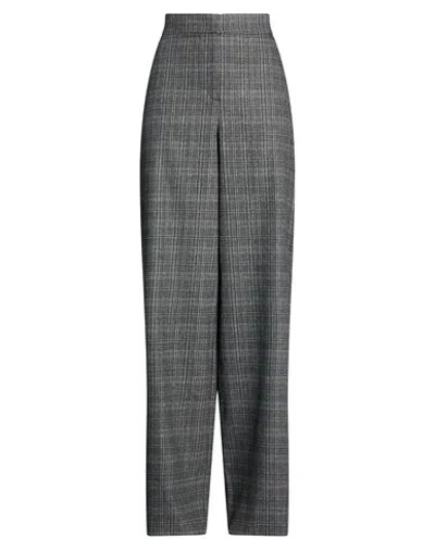 Iblues I Blues Woman Pants Grey Size 2 Wool, Polyester, Viscose, Polyamide, Elastane In Gray
