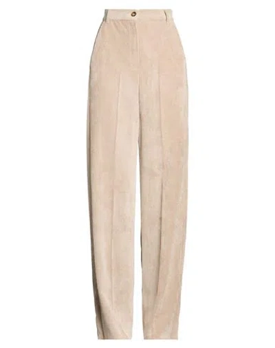 Iblues I Blues Woman Pants Sand Size 2 Polyester, Polyamide, Elastane In Pink
