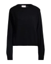 Iblues I Blues Woman Sweater Black Size L Viscose, Polyamide, Wool, Cashmere