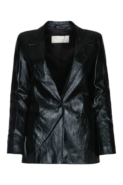 Iblues Jackets And Vests In Black