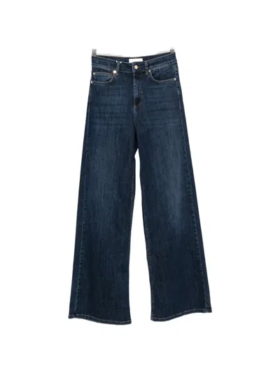 Iblues Lnina Wide-leg Jeans In Blue