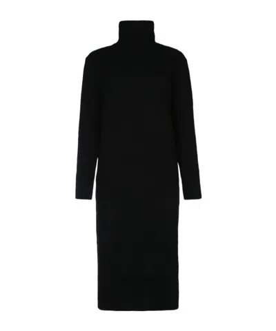 Iblues Long Sleeve Dress In Black