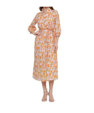 Iblues Long Sleeve Dress In Multi