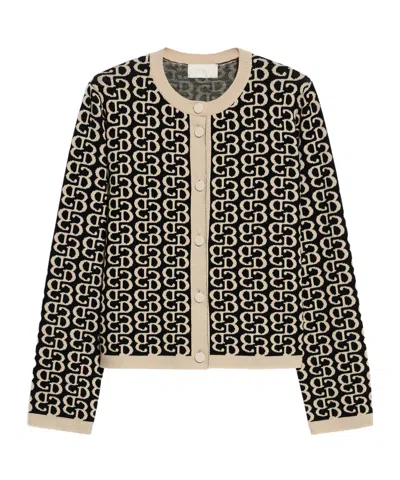 Iblues Long-sleeved Cardigan In Black
