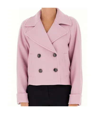 Iblues Long-sleeved Casual Jacket In Pink