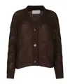 Iblues Chunky-knit Cardigan In Black