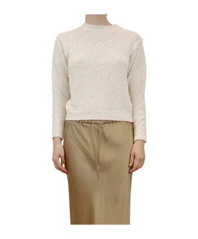 Iblues Long-sleeved Sweater In White