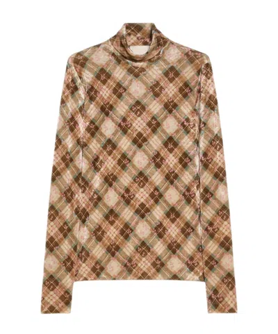 Iblues Long-sleeved Cover-up In Brown