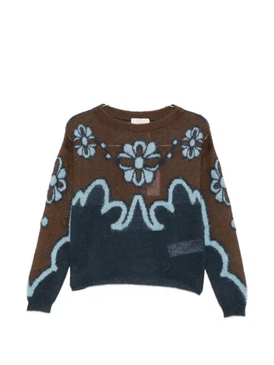 Iblues Long-sleeves Sweater In Multi