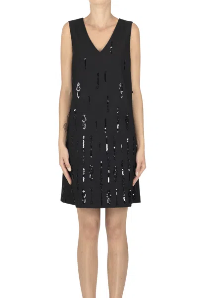 Iblues Oxalis Embellished Dress In Multi