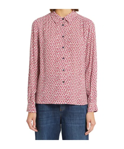 Iblues Printed Pattern Shirt In Pink