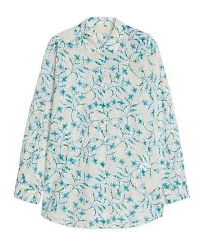 Iblues Printed Shirt In White