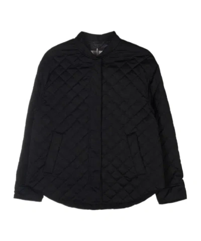 Iblues Quilted Cotton Clothing In Black