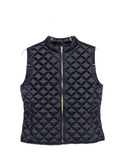 Iblues Quilted Gilet In Black
