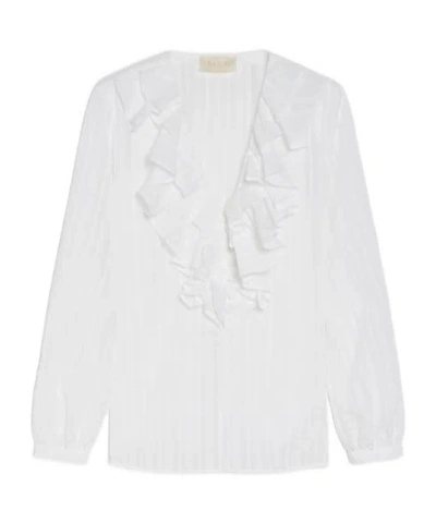 Iblues Ruched Shirt In White