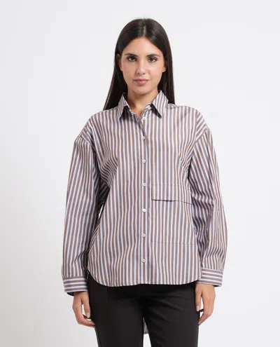 Iblues Shirts In Beige Chari