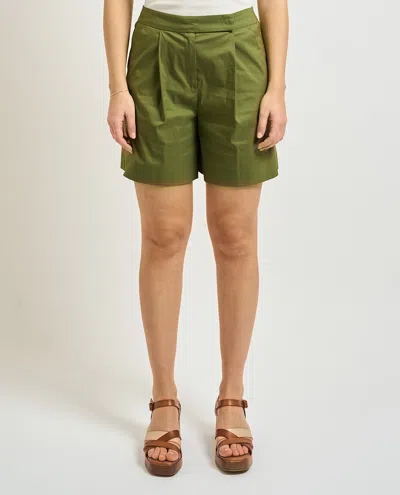 Iblues Shorts In Verde Blu E Verdi