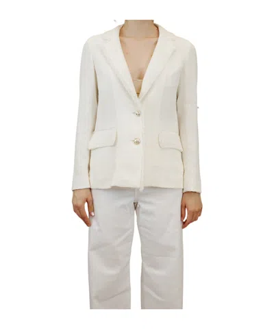 Iblues Single-breasted Blazer In White