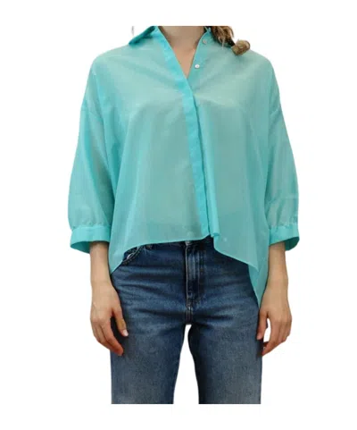 Iblues Three-quarter Sleeve Shirt In Blue