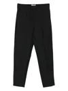 Iblues Vivy Elasticated-waistband Trousers In Black