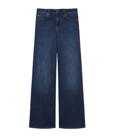 Iblues Wide-leg Trousers In Blue