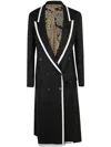 Ibrigu Contrast Back And Details Vintage Foulard Raincoat Clothing In Multicolour