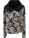 Ibrigu Double Print & Embroidered Jacket